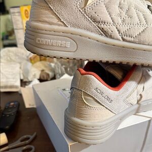 Converse ACW _CNVS Sneakers - Cream and Red